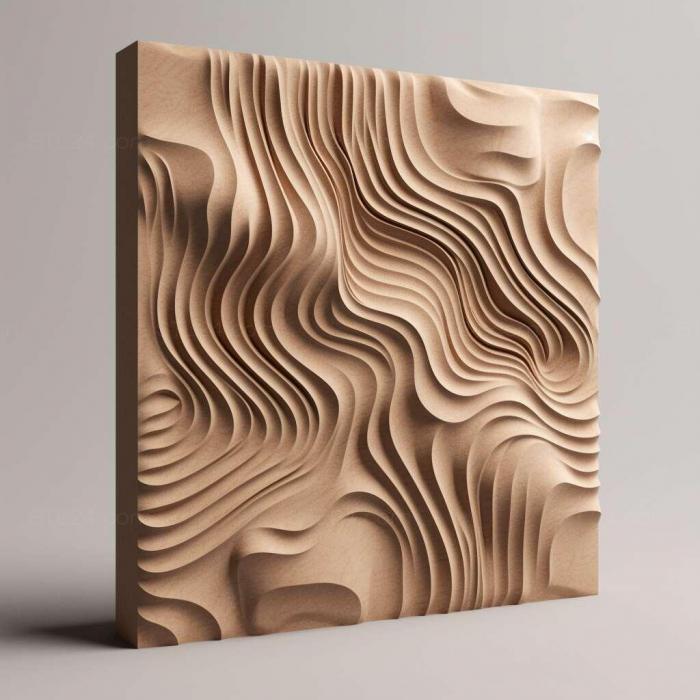Patterns and decorations (Pulse 4, PATTERN_1712) 3D models for cnc